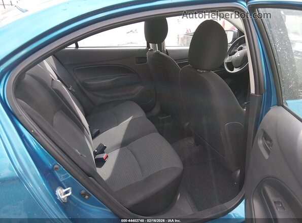 ML32FUFJ7PHF01029 2023 MITSUBISHI MIRAGE G4 Blue Vista de la etiqueta del VIN