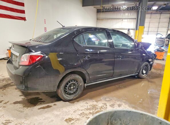 ML32FUFJ7RHF07500 2024 MITSUBISHI MIRAGE Черный Задняя правая четверть