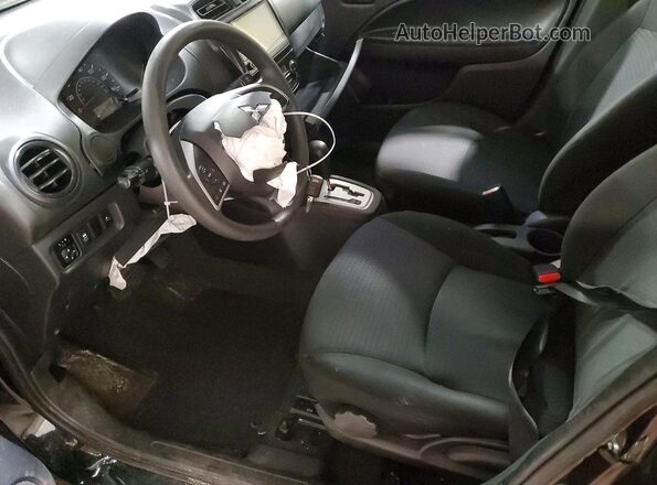 ML32FUFJ7RHF07500 2024 MITSUBISHI MIRAGE Черный Вид салона спереди