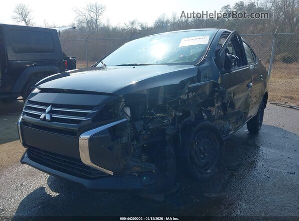 ML32FUFJ7RHF07979 2024 MITSUBISHI MIRAGE G4 Black Vista tres cuartos delantera izquierda