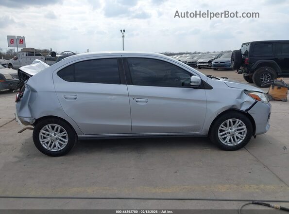 ML32FVFJ2MHF05524 2021 MITSUBISHI MIRAGE G4 Серебряный Вид задней части салона