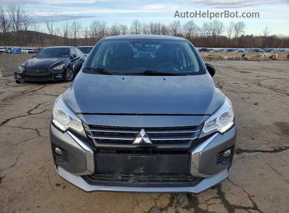 ML32FVFJ4NHF05025 2022 MITSUBISHI MIRAGE Silver წინა ხედი