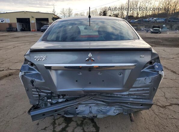ML32FVFJ4NHF05025 2022 MITSUBISHI MIRAGE Silver უკანა ხედი