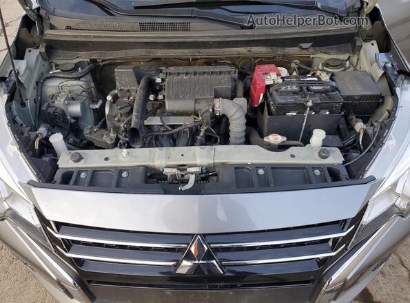 ML32FVFJ4NHF05025 2022 MITSUBISHI MIRAGE Silver უკანა სალონის ხედი