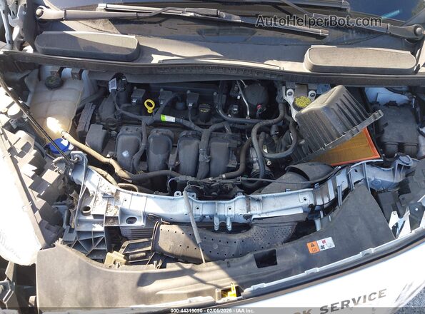 NM0LS7E21K1401044 2019 FORD TRANSIT CONNECT White Вид підкапотного простору