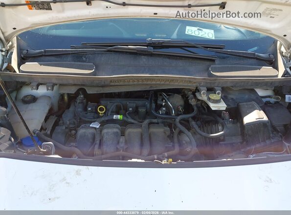 NM0LS7E29M1490977 2021 FORD TRANSIT CONNECT Белый Вид сзади
