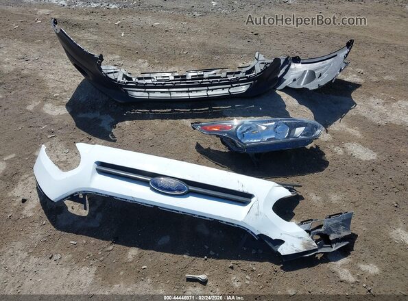 NM0LS7E78J1371468 2018 FORD TRANSIT CONNECT White Вид щитка приладів
