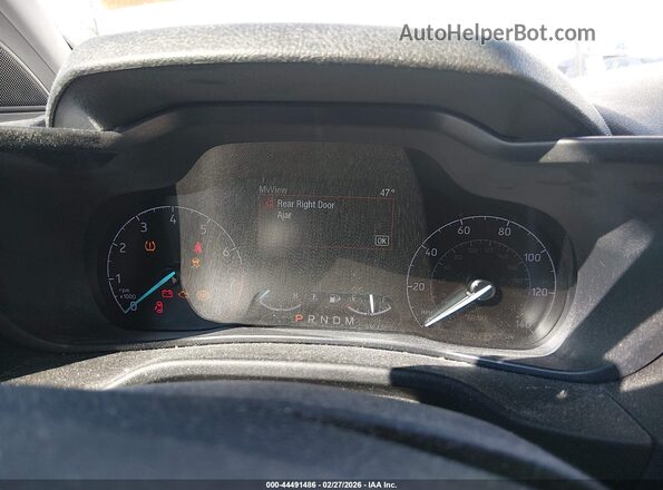 NM0LS7F20M1500732 2021 FORD TRANSIT CONNECT White უკანა სავარძლების ხედი