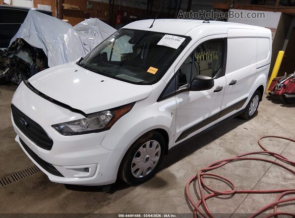 NM0LS7F20M1500732 2021 FORD TRANSIT CONNECT White წინა მარცხენა ხედი სამი მეოთხედიდან