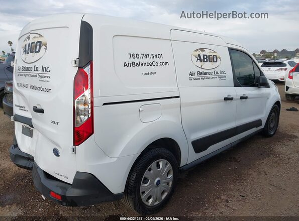 NM0LS7F25M1494393 2021 FORD TRANSIT CONNECT Белый Задняя правая четверть