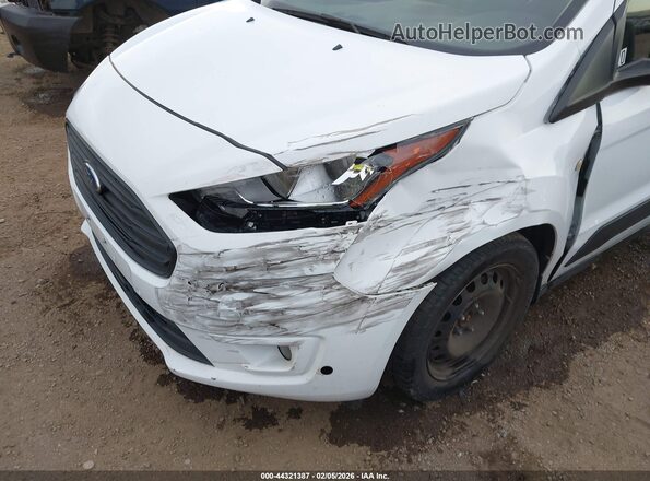 NM0LS7F25M1494393 2021 FORD TRANSIT CONNECT Белый Вид спереди