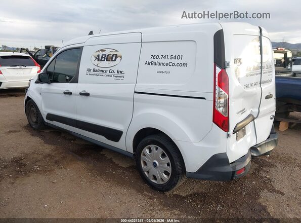 NM0LS7F25M1494393 2021 FORD TRANSIT CONNECT Белый Задняя левая четверть