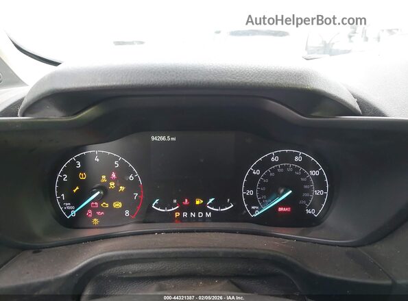 NM0LS7F25M1494393 2021 FORD TRANSIT CONNECT Белый Вид задних сидений