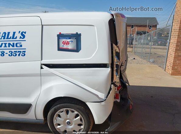 NM0LS7F26K1419540 2019 FORD TRANSIT CONNECT White ხელსაწყოთა პანელის ხედი