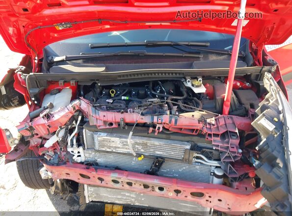 NM0LS7S22P1565558 2023 FORD TRANSIT CONNECT Red Widok z tyłu