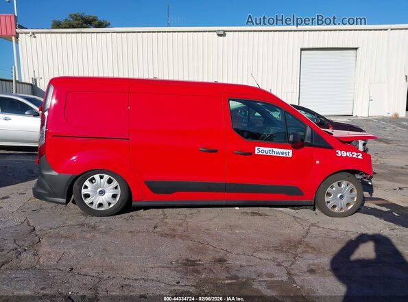 NM0LS7S22P1565558 2023 FORD TRANSIT CONNECT Red Widok wnętrza z tyłu
