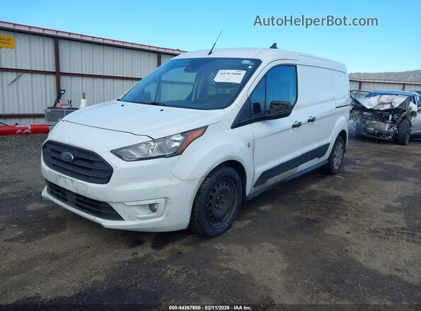 NM0LS7T23N1542768 2022 FORD TRANSIT CONNECT White Առջևի ձախ երեք քառորդ տեսարան