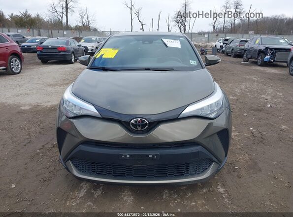 NMTKHMBX2MR127899 2021 TOYOTA LE Green Вид задньої частини салону