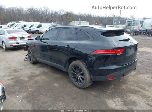 SADCJ2BVXHA490830 2017 JAGUAR F-PACE Black Հետևի ձախ