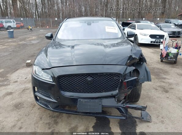 SADCJ2BVXHA490830 2017 JAGUAR F-PACE Black Սալոնի հետևի տեսք