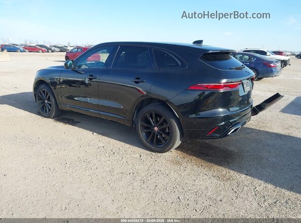 SADCJ2EU4MA666073 2021 JAGUAR F-PACE Black Задня ліва чверть
