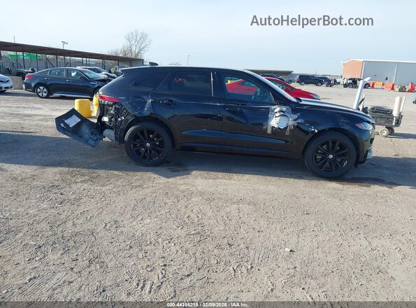 SADCJ2EU4MA666073 2021 JAGUAR F-PACE Black Вид спереду