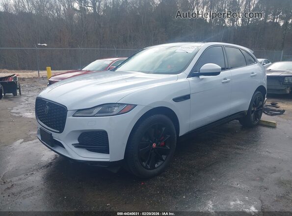 SADCJ2EU6MA669346 2021 JAGUAR F-PACE White Front left