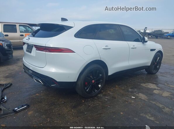 SADCJ2EU6MA669346 2021 JAGUAR F-PACE White Rear right