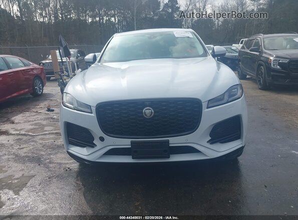 SADCJ2EU6MA669346 2021 JAGUAR F-PACE White Front view