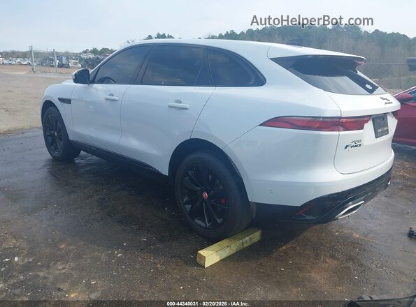 SADCJ2EU6MA669346 2021 JAGUAR F-PACE White Rear left