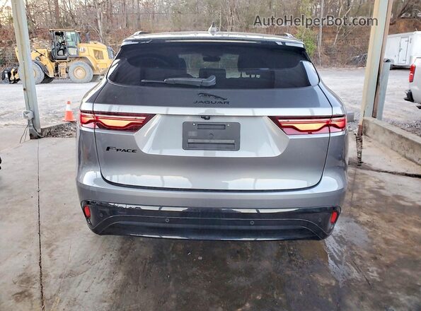 SADCJ2EX1MA677624 2021 JAGUAR F-PACE Gray Vista trasera