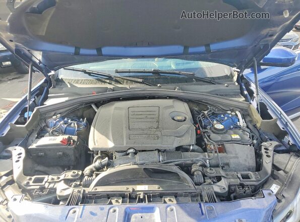 SADCJ2EX1MA682824 2021 JAGUAR F-PACE Синий Вид подкапотного пространства