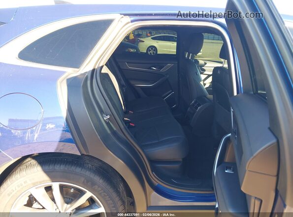 SADCJ2EX1NA699074 2022 JAGUAR F-PACE Blue Вид наклейки з VIN-кодом