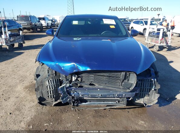 SADCJ2EX1NA699074 2022 JAGUAR F-PACE Blue Вид задньої частини салону