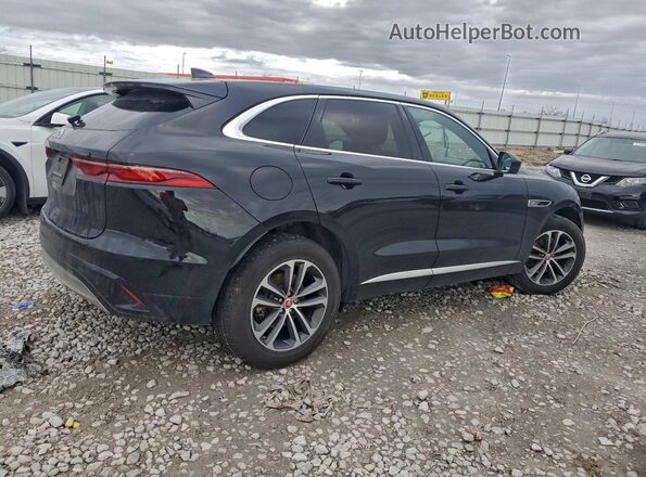 SADCJ2EX2MA666518 2021 JAGUAR F-PACE Black Tył prawy