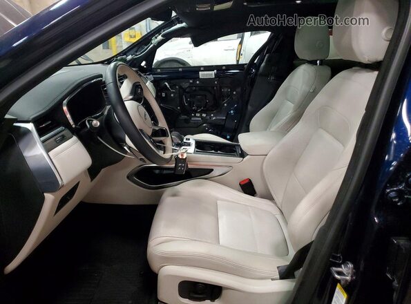 SADCJ2EX4PA714069 2023 JAGUAR F-PACE Blue Widok wnętrza z przodu