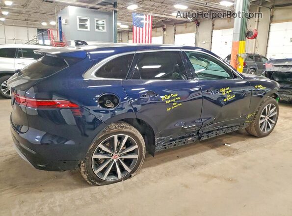 SADCJ2EX4PA714069 2023 JAGUAR F-PACE Blue Tył prawy