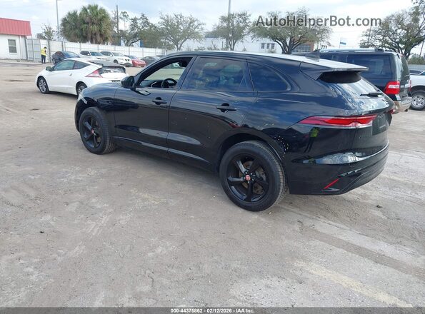 SADCJ2EX9NA701914 2022 JAGUAR F-PACE Black Հետևի ձախ