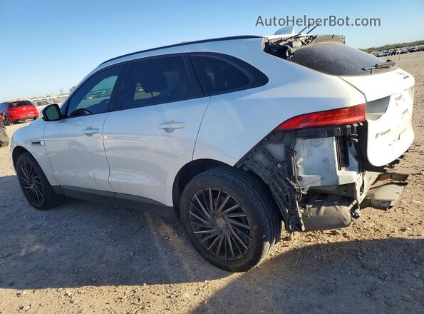 SADCJ2FX0JA267147 2018 JAGUAR F-PACE Белый Задняя левая четверть