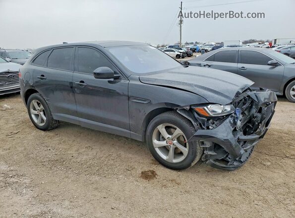 SADCJ2FX1KA605673 2019 JAGUAR F-PACE Black Przód prawy