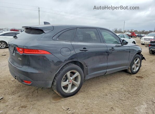 SADCJ2FX1KA605673 2019 JAGUAR F-PACE Black Tył prawy