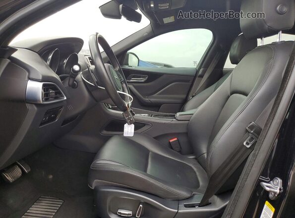 SADCJ2FX1KA605673 2019 JAGUAR F-PACE Black Widok wnętrza z przodu
