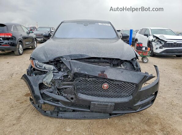 SADCJ2FX1KA605673 2019 JAGUAR F-PACE Black Widok z przodu