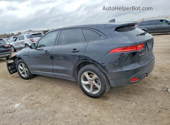 SADCJ2FX1KA605673 2019 JAGUAR F-PACE Black Tył lewy