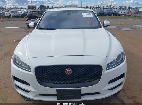 SADCJ2FX2KA601972 2019 JAGUAR F-PACE White Դիմացի տեսք