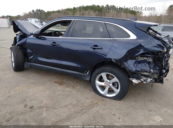 SADCJ2FX3LA660711 2020 JAGUAR F-PACE Blue Rear left