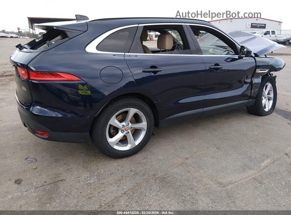 SADCJ2FX3LA660711 2020 JAGUAR F-PACE Blue Rear right