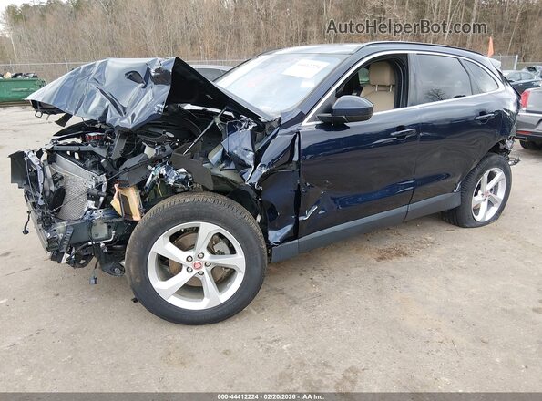 SADCJ2FX3LA660711 2020 JAGUAR F-PACE Blue Front left