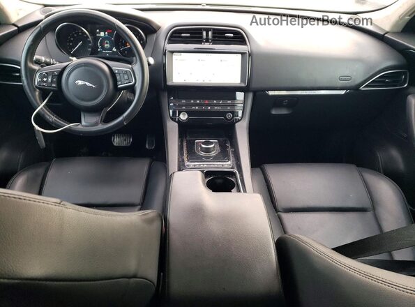 SADCJ2FX4KA360450 2019 JAGUAR F-PACE White Вид щитка приладів