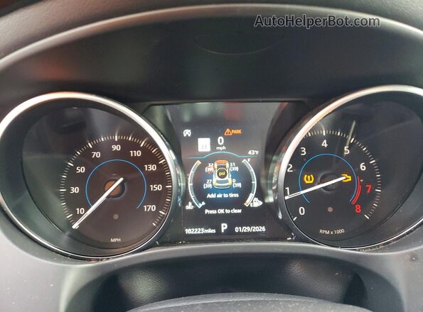 SADCJ2FX4KA360450 2019 JAGUAR F-PACE White Вид задніх сидінь